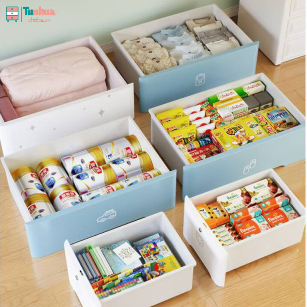 Dung tích lớn, có thể lưu trữ được rất nhiều loại đồ dùng khác nhau với số lượng lớn