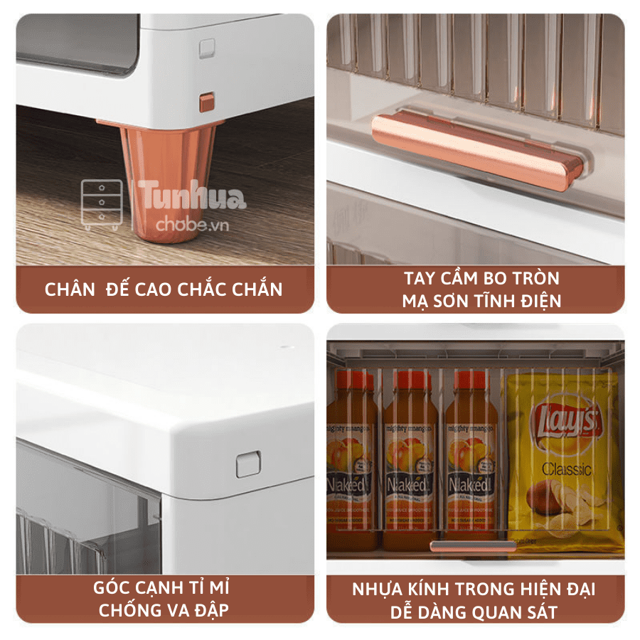 Các chi tiết nhỏ cũng được thiết kế 1 cách tỉ mỉ và tinh tế, đảm bảo tính thẩm mỹ và tiện lợi