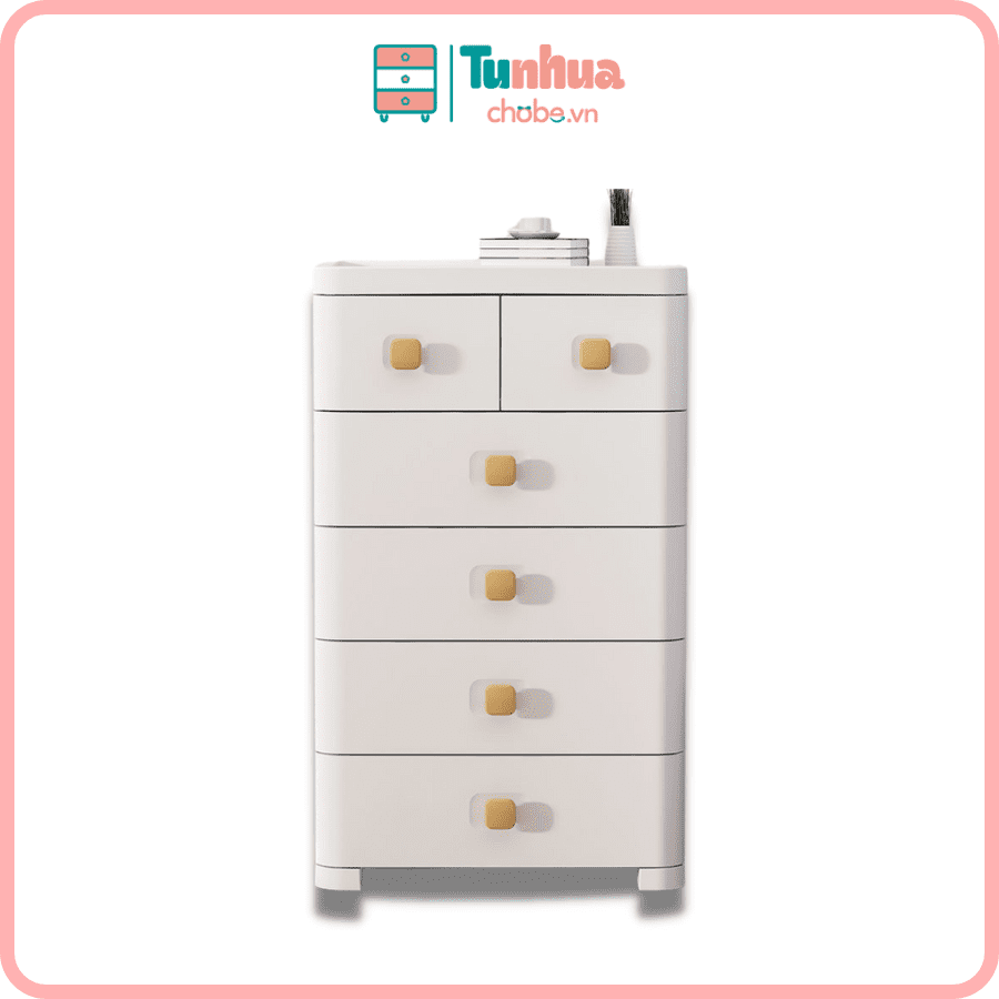 Tủ nhựa cho bé Pakey HX003 - 5 tầng